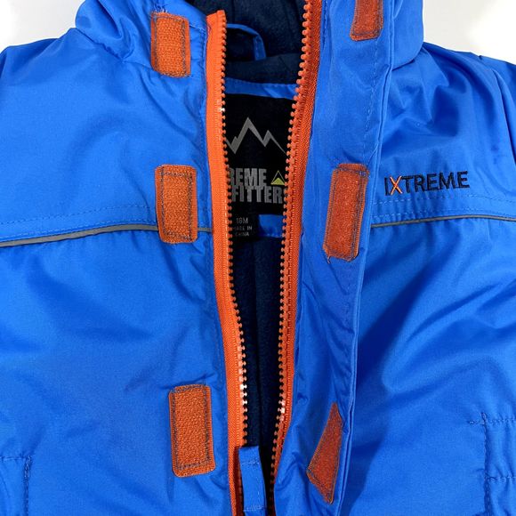 Kids Blue Snowsuit - Picture 5 of 11